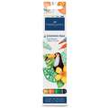 Set de 4 dual Markers Goldfaber Aqua Tropical Escape Faber Castell, Tucán, Set
