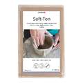 Arcilla flexible Soft-Ton Glorex, 1kg, Blanco