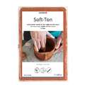 Arcilla flexible Soft-Ton Glorex, 1kg, Terracota