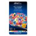 Set de lápices de colores acuarelables Mars Lumograph Staedtler, 12 colores, Set