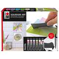 Set acrílico Squeegee Art Marabu, Pastel