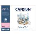Papel para acuarela Coton d'Art Canson, 36 cm x 51 cm, Satinado, 300 g/m²