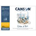 Papel para acuarela Coton d'Art Canson, 10,5 cm x 15 cm, Fin, 300 g/m²