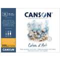Papel para acuarela Coton d'Art Canson, 23 cm x 31 cm, Fin, 300 g/m²