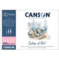 Papel para acuarela Coton d'Art Canson, 10,5 cm x 15 cm, Satinado, 300 g/m²