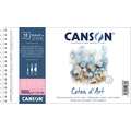 Papel para acuarela Coton d'Art Canson, 13,5 cm x 21 cm, Satinado, 300 g/m²