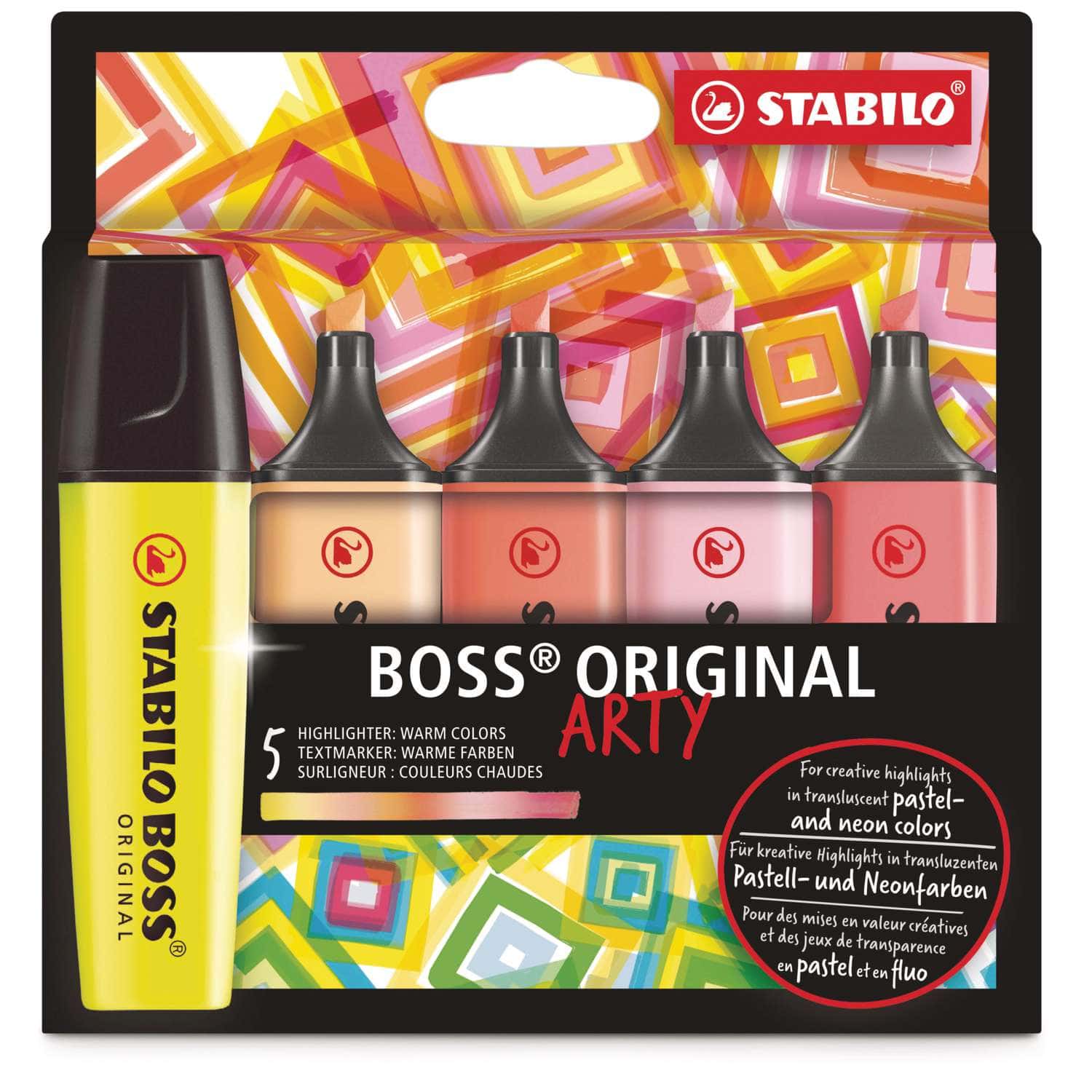 Subrayadores Pasteles Stabilo Boss Original
