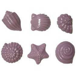 Moldes para jabones en forma de conchas