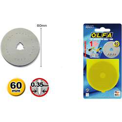 Hoja de repuesto redonda Olfa® RB60-1