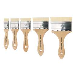 Pinceles anchos serie 2473 da Vinci, cerdas blancas de China