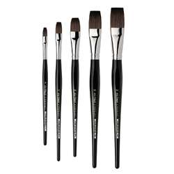 Pincel plano para acuarela serie 5898 da Vinci Casaneo