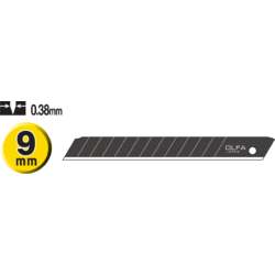 Hoja de repuesto 9 mm ultra afilada Olfa®, 50 hojas