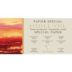 Papel tono lino natural de Clairefontaine