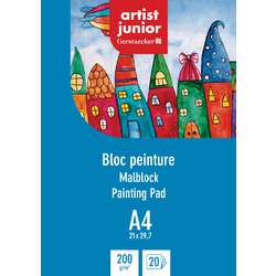 Bloc para pintura de 20 hojas Artist Junior