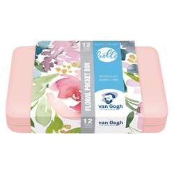 Set de 12 acuarelas Van Gogh Royal Talens, set de bolsillo