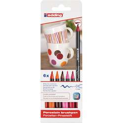 Rotulador pincel porcelana 4200 Edding