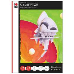 Bloc de dibujo Graphix Marker Pad Marabu