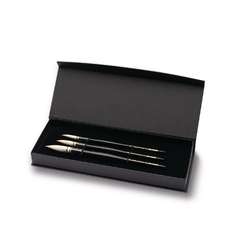 Set de pinceles de acuarela serie 11492 da Vinci Kagalovska Black and White Signature Edition