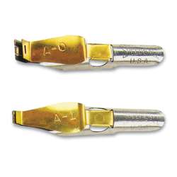 Set de 2 plumillas con punta larga Speedball serie A
