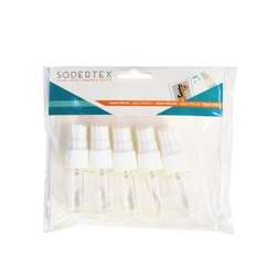 Set de 5 pulverizadores con bomba y tapón protector