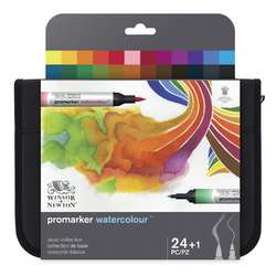 Estuche de 24 rotuladores Promarker Watercolour Winsor & Newton