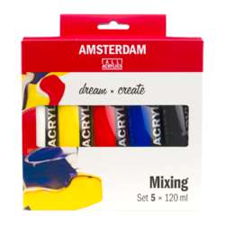 Set de colores para mezcla Royal Talens Amsterdam serie Standard