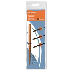 Estuche porta plumas + 3 plumas caligrafía Brause