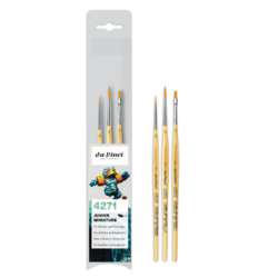 Set de pinceles serie 4271 da Vinci Junior Miniature