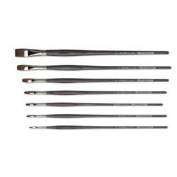 Pinceles Colineo punta plana serie 1821 Da Vinci