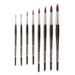 Pinceles redondos serie 7785K da Vinci Top Acryl mangos cortos