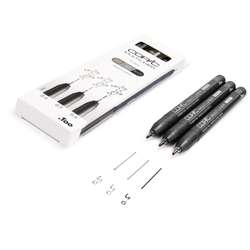 Copic – Set de 3 Marcadores Multiliner: Tinta Negra, Gris Frío y Gris Cálido