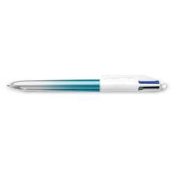 Bolígrafo 4 colores Edición Especial Bic - Glacé, Plata