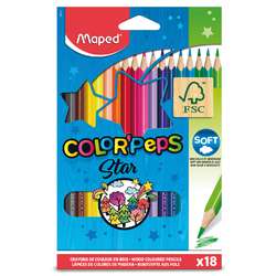 Estuche de lápices de color Color Peps Star Maped