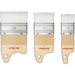 Pincel Paddle impasto, serie 5027 de punta plana Da Vinci