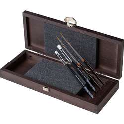 Set de pinceles para pintura en miniatura serie 4027 da Vinci 4 pinceles