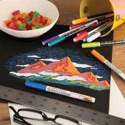 Royal & Langnickel – Set de 12 Marcadores Acrílicos de Punta Fina