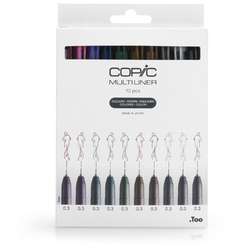 Copic – Set de 10 Marcadores Multiliner Copic