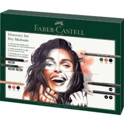 Set de iniciación Dry Mediums Faber-Castell