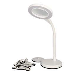 Lámpara de escritorio recargable Chameleon Magnifier Light & Vision