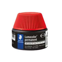 Recarga de tinta para el marcador permanente Lumocolor Staedtler