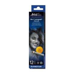 Lápices de carbón Staedtler® Mars® Lumograph® Charcoal