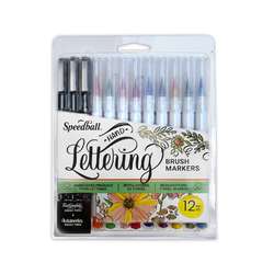 Set de rotuladores con punta pincel Speedball® Hand Lettering