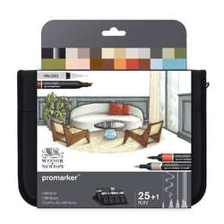Estuche Promarker Interior Design Winsor & Newton