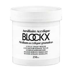 Medium acrílico granulado Blockx