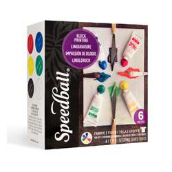 Juego de tintas para el grabado en relieve especial tejidos
