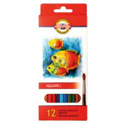 Estuche de lápices de colores acuarelables Pescado Koh-I-Noor