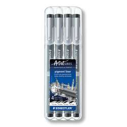 Estuche de 4 rotuladores pigmento Liner