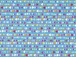 Corazones de colores