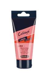 Tinta para linograbado, 75ml, Anaranjado fosforescente