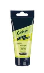 Tinta para linograbado, 75ml, Amarillo fosforescente
